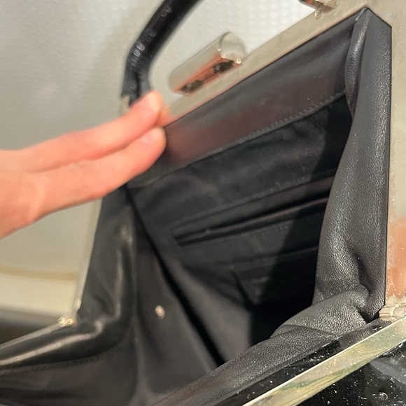 Alexander McQueen Patent Leather Handbag Purse - Picture 15 of 17